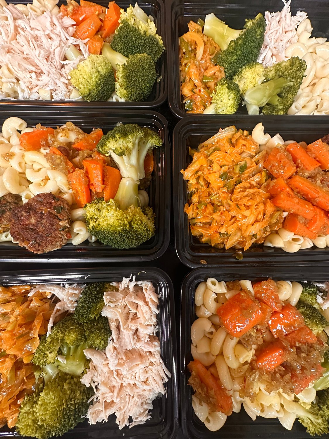 The same plain, mass-produced meal trays many people on care funding receive