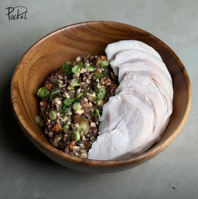 Tofu rice & Chicken breast — Pocket