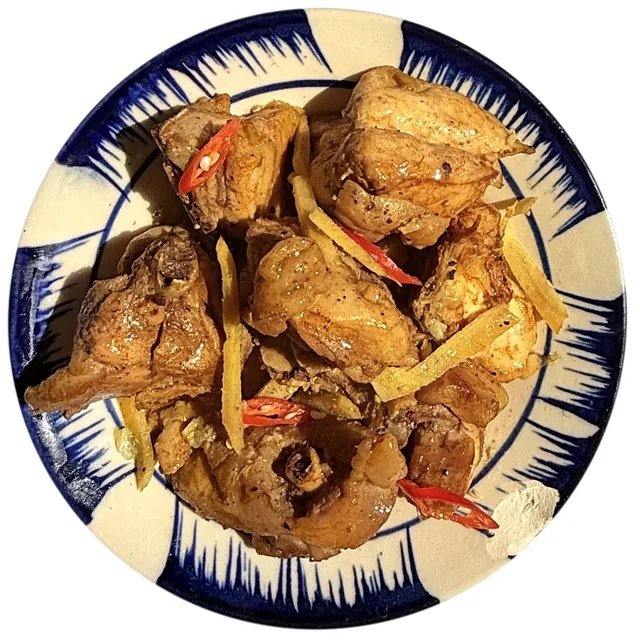 Braised Ginger Chicken on Rice, Vietmeals
