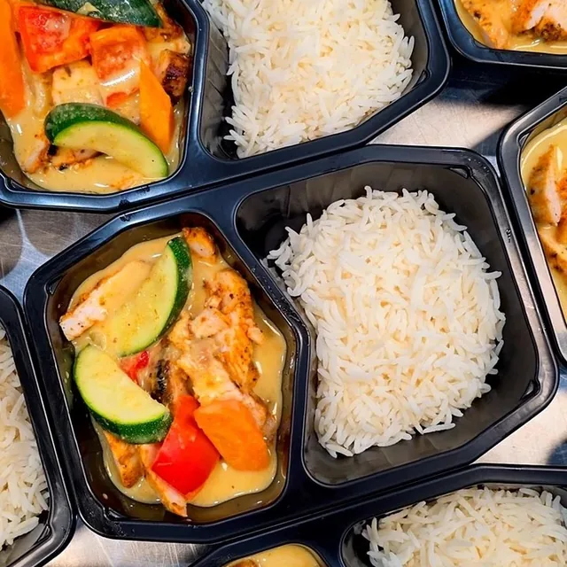 Chicken Coconut Curry & Rice, Halal n Easy