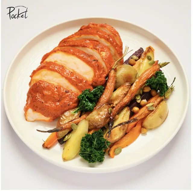 Roast chilli & roots — Pocket