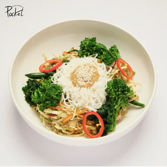 Tofu-noodle salad — Pocket