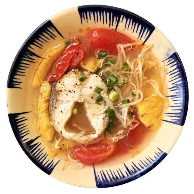 Rice with Sour Fish Soup, Vietmeals