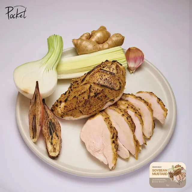 Soybean Mustard Chicken breast, Pocket