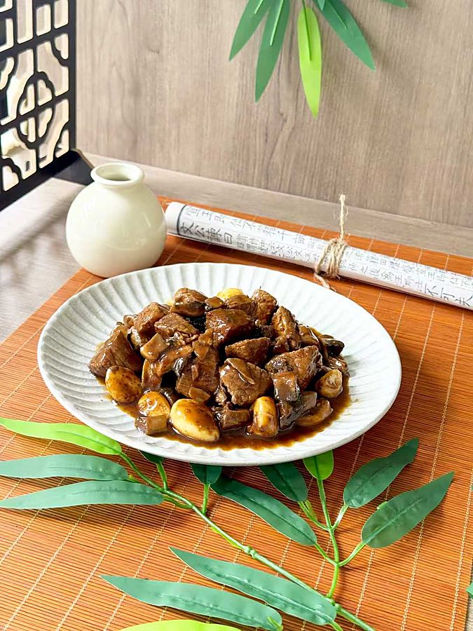 Black Pepper Mushroom Beef slices — CHDS