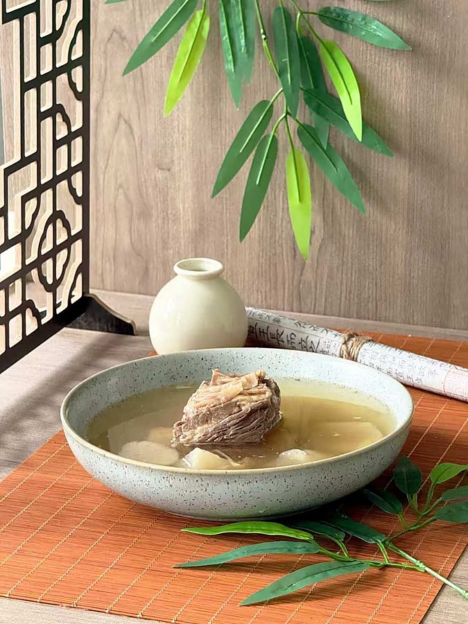 Clear Stewed Beef Ribs with Daikon Radish — CHDS