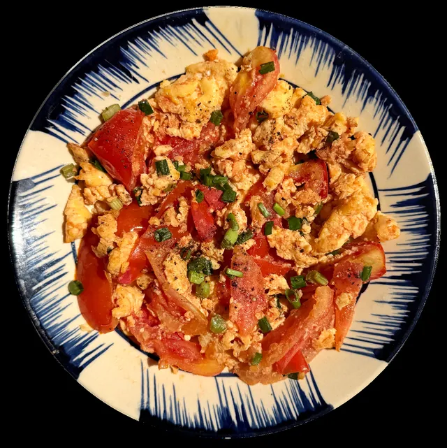Stir Fried Eggs and Tomato — Stuff'd (Vietmeals)