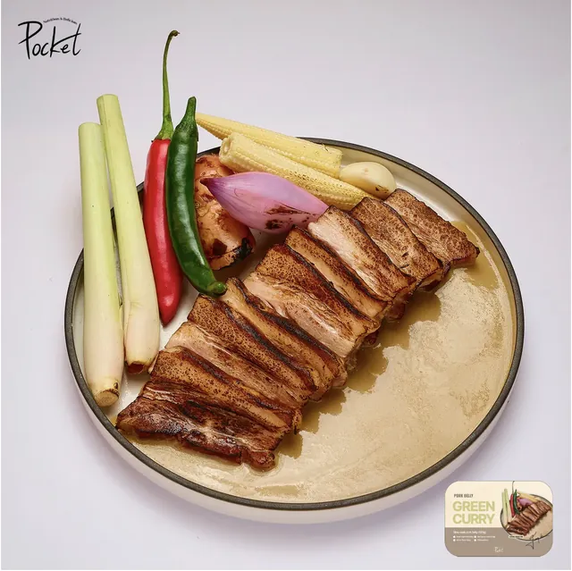 Green Curry Pork — Pocket